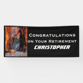 Pensionering Narrows Zion Utah Jumbo Spandoek