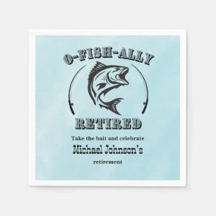 Pensionering O-vis-bondgenoot gepensioneerd grappi Servet