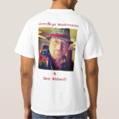 Pensionering of werkkennisgeving plezier t-shirt (Achterkant)