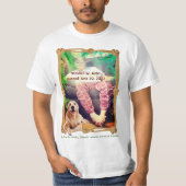 Pensionering of werkkennisgeving plezier t-shirt (Voorkant)