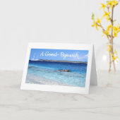 Pensionering, reizend wenskaart kaart (Gele Bloem)