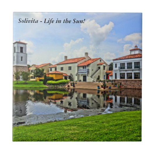 Pensionering - Solivita Village Centre Kissimmee F Tegeltje (Voorkant)