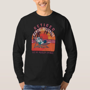  pensionering tandheelkundige verzorger t-shirt
