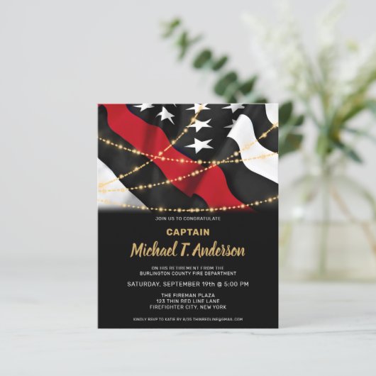 Pensionering van budgetbrandweerpersoneel via de r (Staand voorkant)