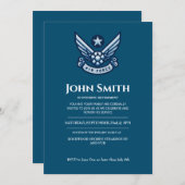 Pensionering van de Amerikaanse luchtmacht Kaart (Voorkant / Achterkant)