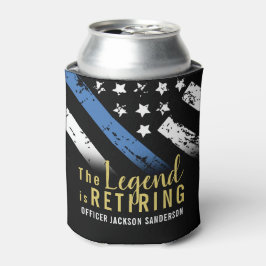 Pensionering van de politie in het kader van de bl blikjeskoeler