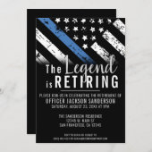 Pensionering van de politie in het kader van de bl kaart (Voorkant / Achterkant)