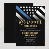 Pensionering van de politie in het kader van de bl kaart (Voorkant / Achterkant)