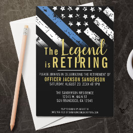 Pensionering van de politie in het kader van de bl kaart