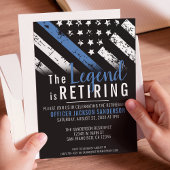 Pensionering van de politie in het kader van de bl kaart