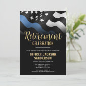 Pensionering van de politie in het kader van de bl kaart (Staand voorkant)