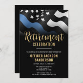 Pensionering van de politie in het kader van de bl kaart (Voorkant / Achterkant)