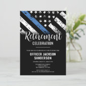 Pensionering van de politie in het kader van de bl kaart (Staand voorkant)