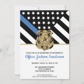 Pensionering van de politie in het kader van de bl kaart (Voorkant)