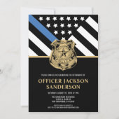 Pensionering van de politie in het kader van de bl kaart (Voorkant)