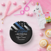 Pensionering van de politie in het kader van de bl papieren kommen (Feest)