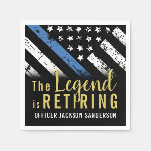 Pensionering van de politie in het kader van de bl servet