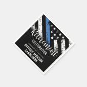 Pensionering van de politie in het kader van de bl servet (Hoek)