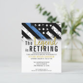 Pensionering van de politie in het kader van een b (Staand voorkant)