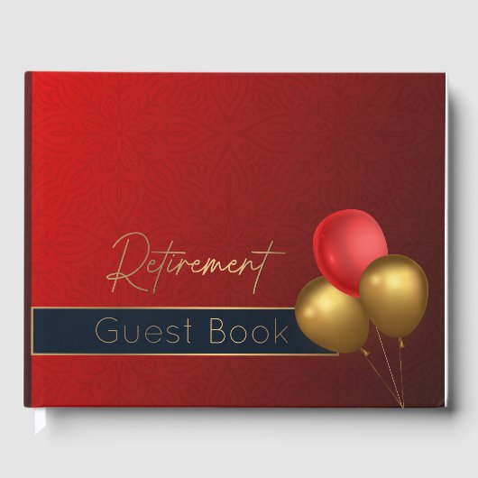 pensionering van de uitgeverij van het gastenboek (Voorkant)