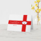 Pensionering van verpleegkundige Gefeliciteerd met Kaart (Gele Bloem)