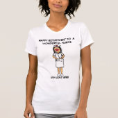 pensionering van verpleegkundigen t-shirt (Voorkant)