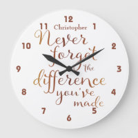 Pensionering Vergeet nooit appreciatie