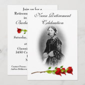 Pensionering verpleeghuis-Florence Nightingale Kaart (Voorkant / Achterkant)