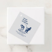 Pensionering Vist de Rodfather Big Fish Bedankjes Labels (In situ)