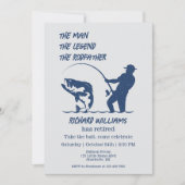 Pensionering Vist de Rodfather Big Fish Kaart (Voorkant)