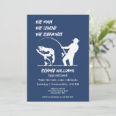 Pensionering Vist de Rodfather Big Fish Kaart (Staand voorkant)