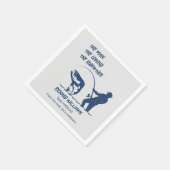 Pensionering Vist de Rodfather Big Fish Servet (Hoek)