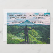 Pensionering Wandelen Volgende Avontuur Klimhoogte Kaart (Voorkant)