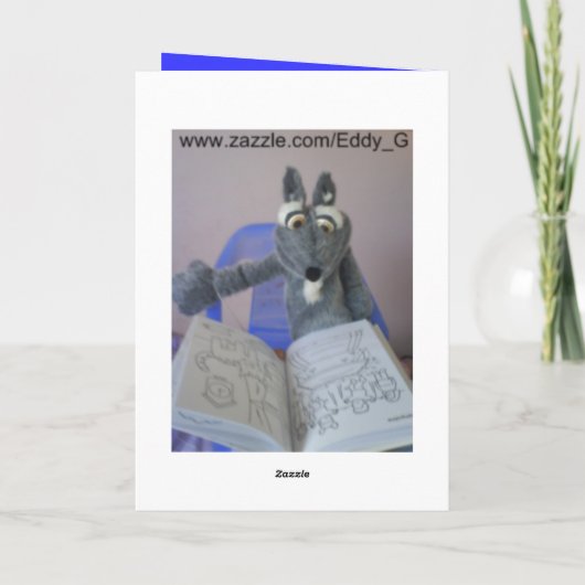 pensionerings klok, kaart (Achterkant)