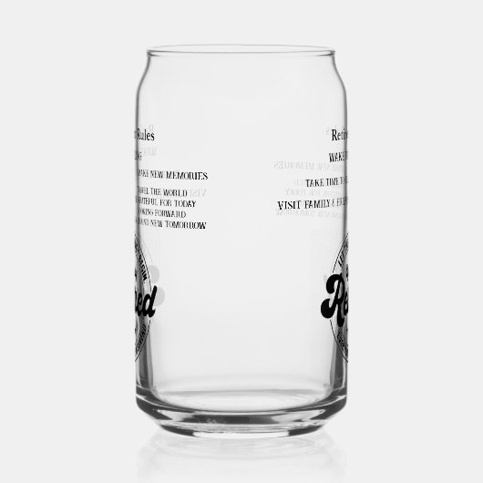 pensioneringsblik glas (Rechts)