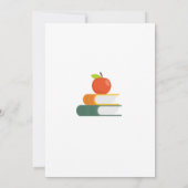 Pensioneringsfeest Klas Leraar Afscheid Kaart (Achterkant)