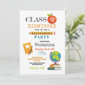 Pensioneringsfeest Klas Leraar Kaart (Staand voorkant)