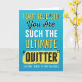 Pensioneringsgebedden, grappig - je bent zo'n klei kaart (Gele Bloem)