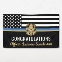 Pensioneringspartij politie Thin Blue Line