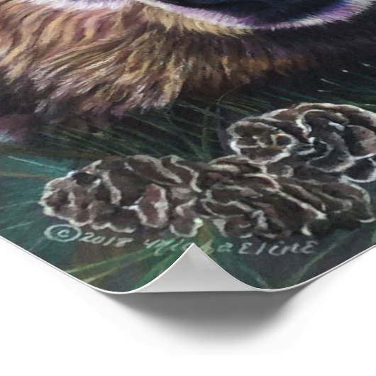 Pensive Beer Poster (Hoek)