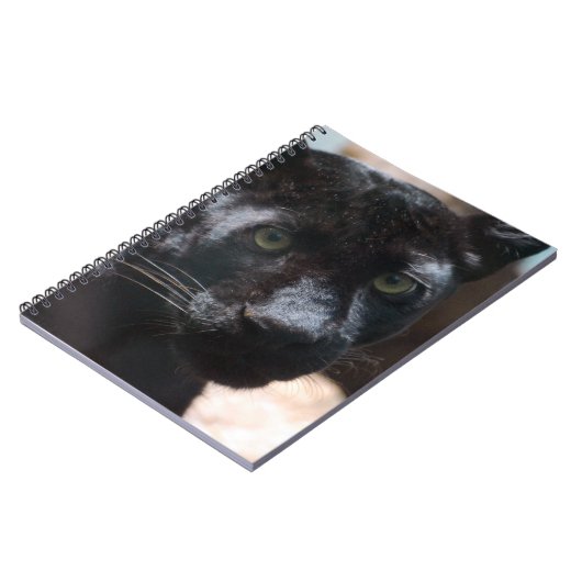 Pensive Black Panther Notitieboek (Linkerzijde)