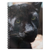 Pensive Black Panther Notitieboek (Voorkant)