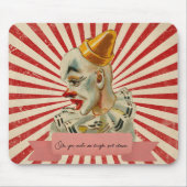 Pensive Clown met Gold Conical Pet Muismat (Voorkant)