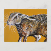 Pensive Hair Briefkaart (Voorkant)