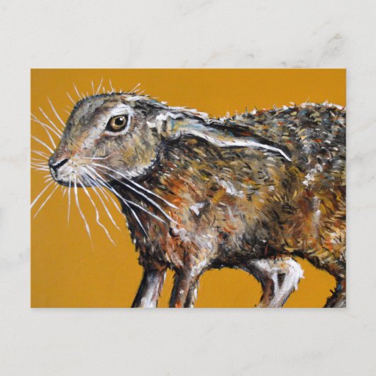 Pensive Hair Briefkaart (Voorkant)