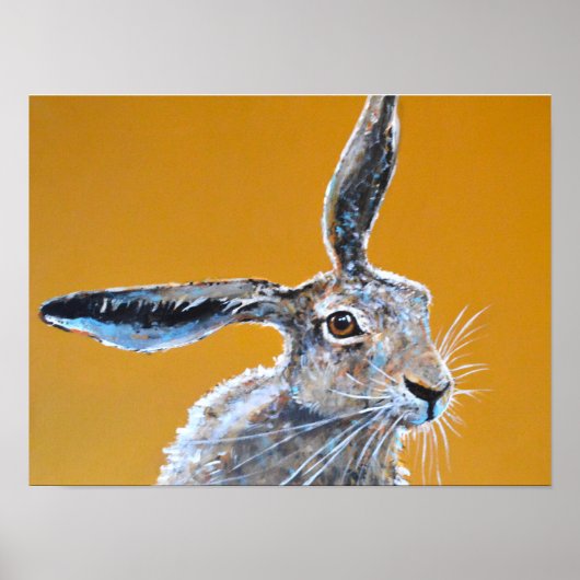 Pensive hair poster (Voorkant)