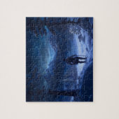 Pensive Knight of the Winter Wonderland Legpuzzel (Verticaal)