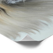 Pensive Pekingese Poster (Hoek)