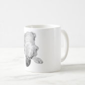 Pensive Pup Morning Mok (Voorkant rechts)
