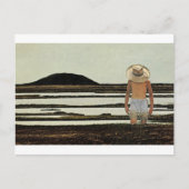 Pensive stroll - briefkaart (Voorkant)